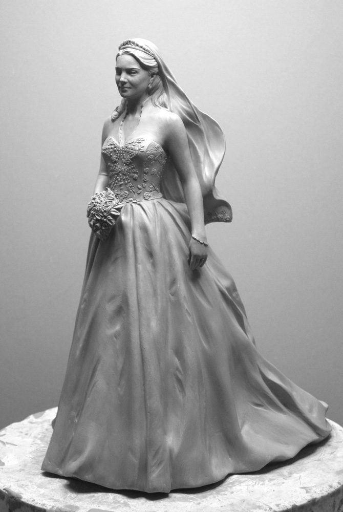 Kate Middleton Bride Figurine
